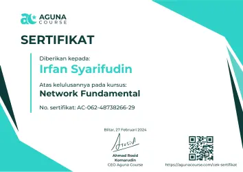 Sertifikat Network Fundamental